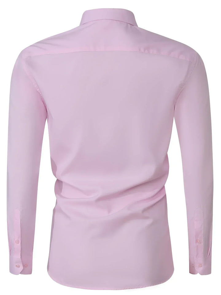 Savrani™ | Elegant langærmet skjorte med knapper