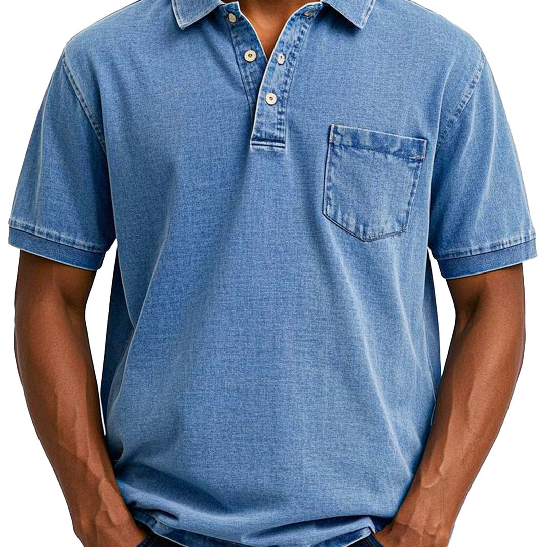 Savrani™ | Vintage casual polo til mænd