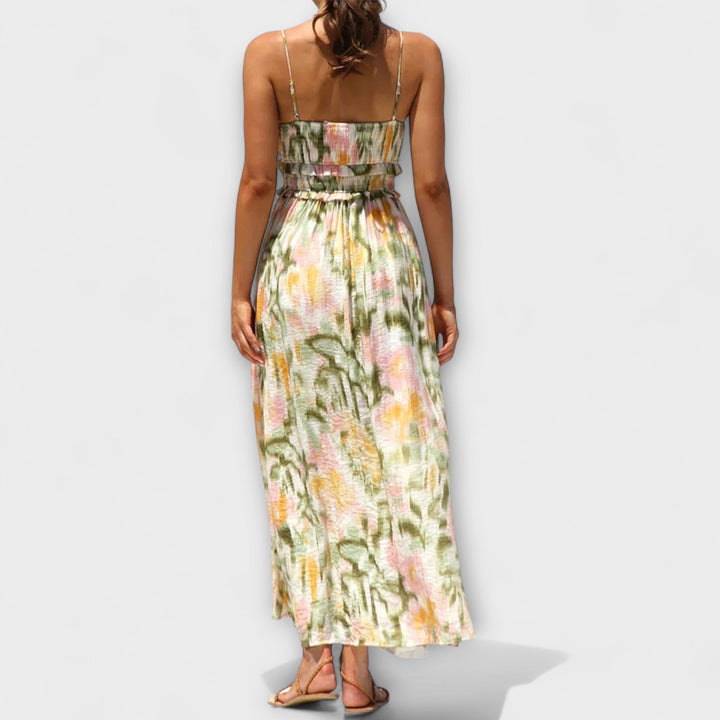 Romana | Kjole med Walk-print