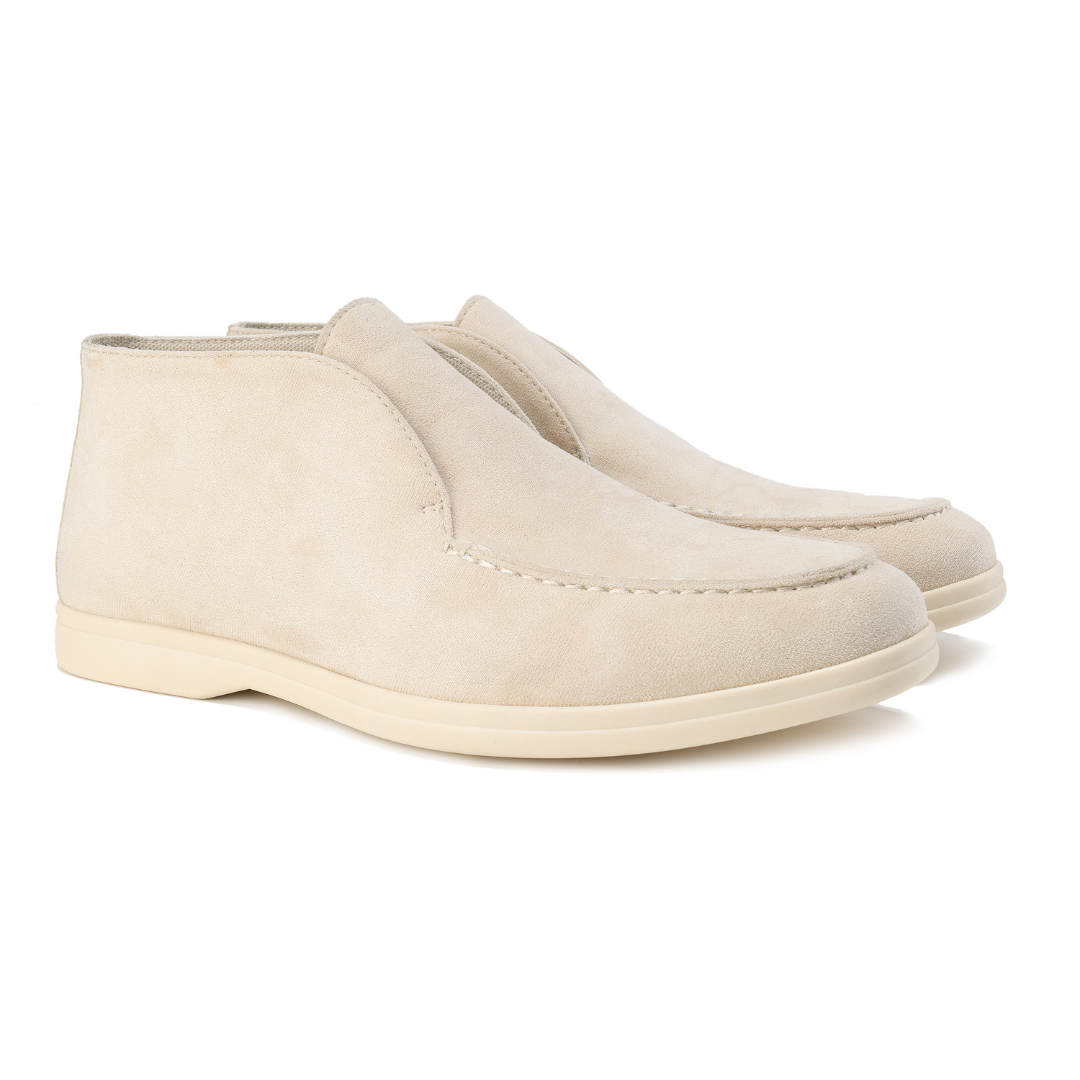 Savrani™ | Høje loafers i nubuck.
