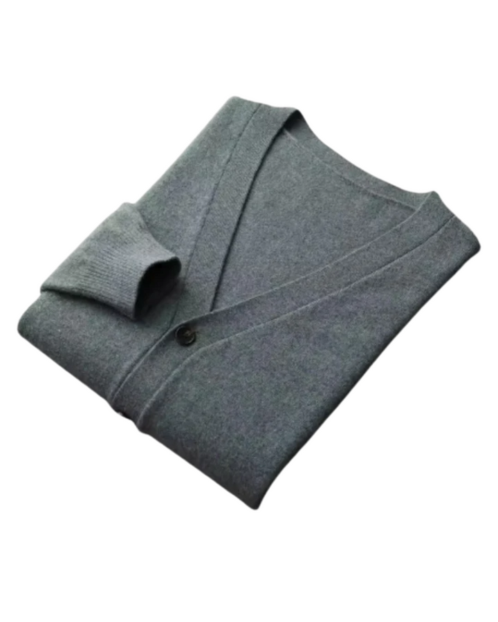 Faunus Merino Uld Strikcardigan