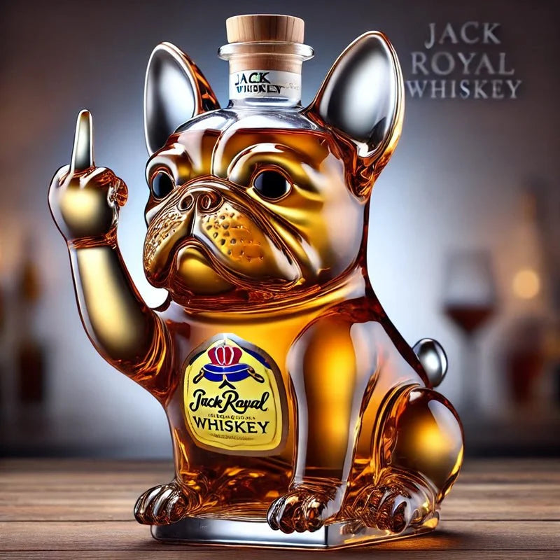Bulldog Whisky Flaske