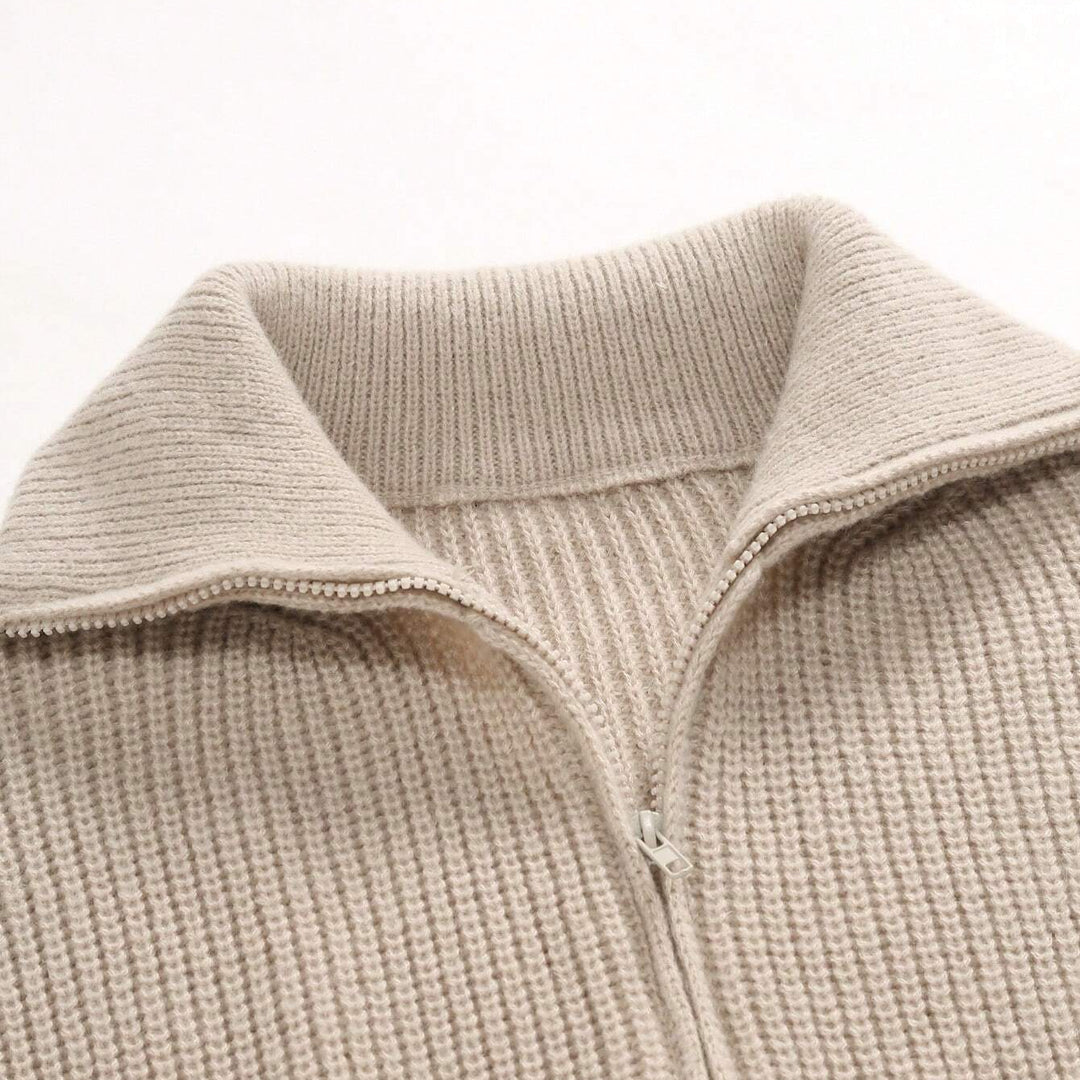 Savrani™ | Cardigan med lynlås