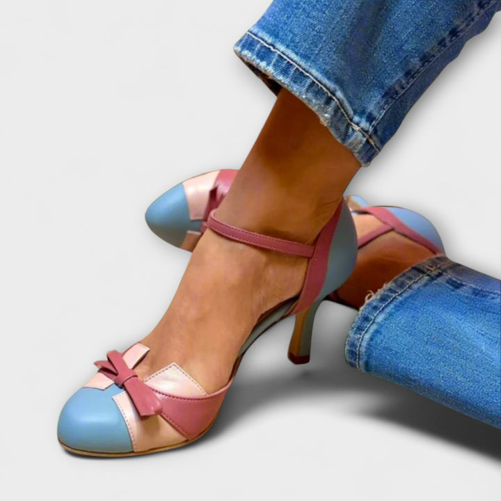 Lisette | Ortopædiske sandaler med retro hæl