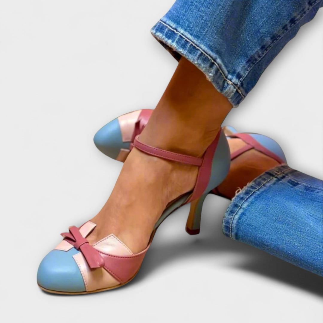Lisette | Ortopædiske sandaler med retro hæl