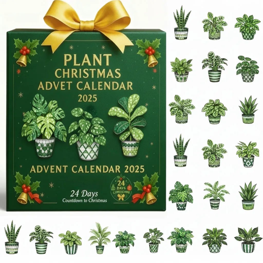 Jul med planter | Adventskalender 2025