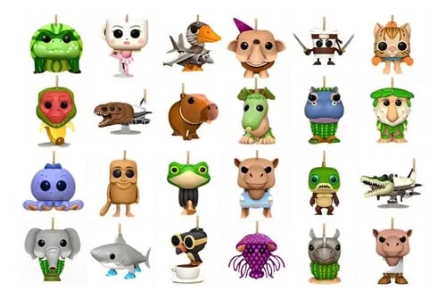 Tung Tung Tung Sahur italiensk adventskalender med 24-dages nedtælling