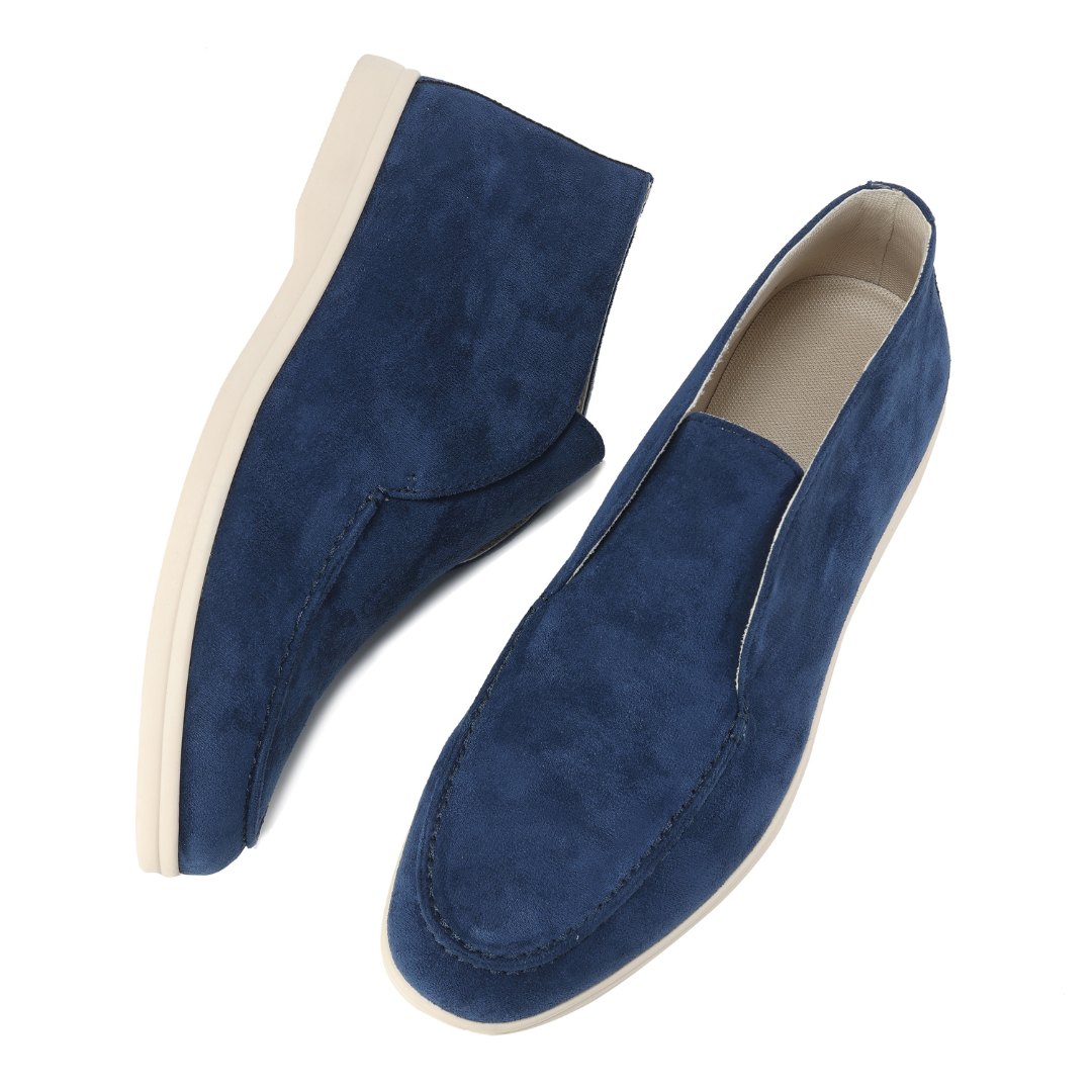 Savrani™ | Høje loafers i nubuck.