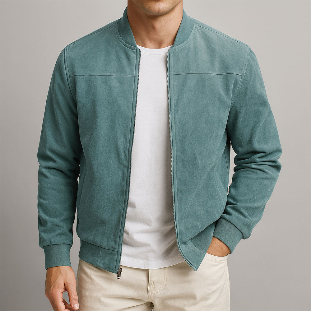 Elegant Suede Jakke