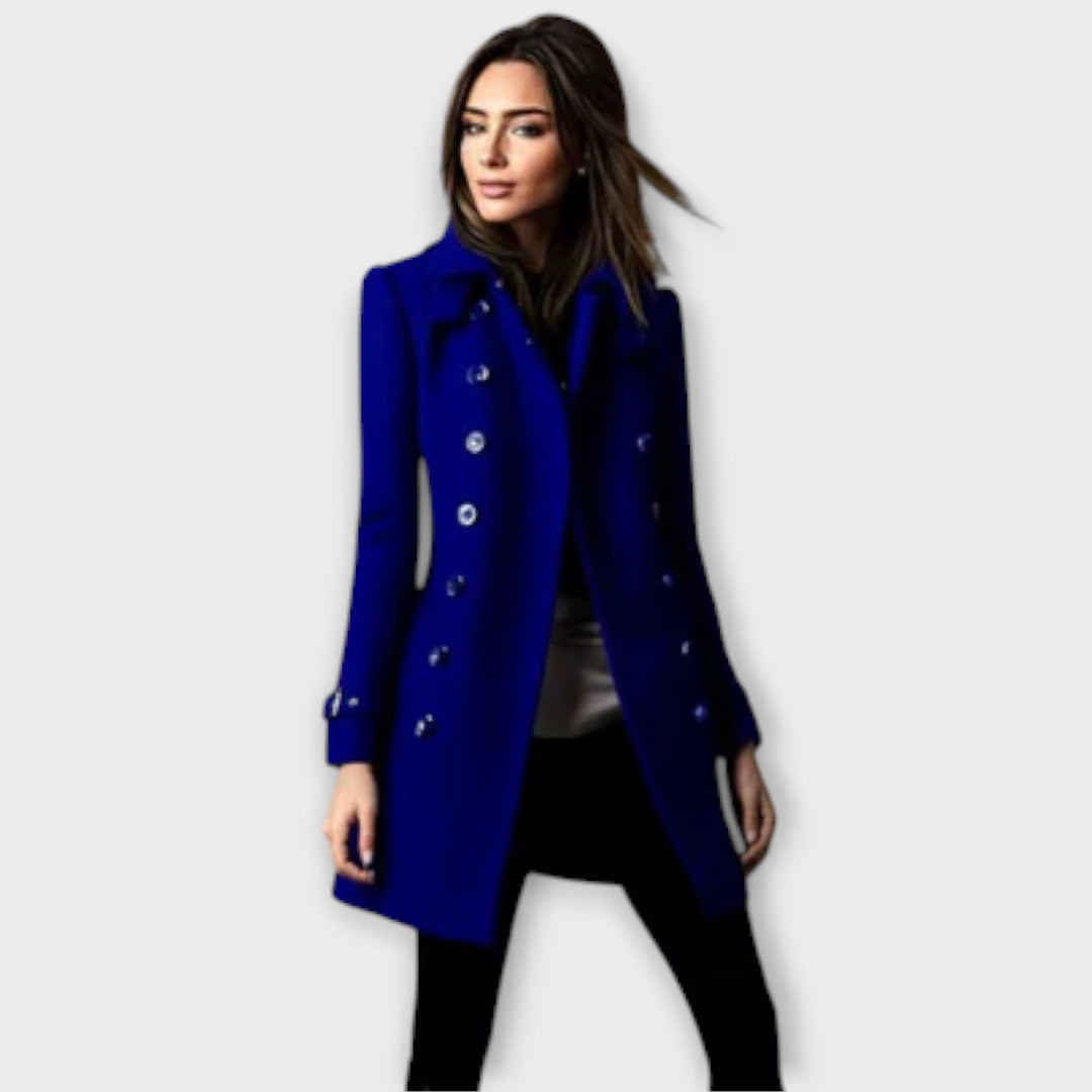 Linda - Dobbeltradet trenchcoat