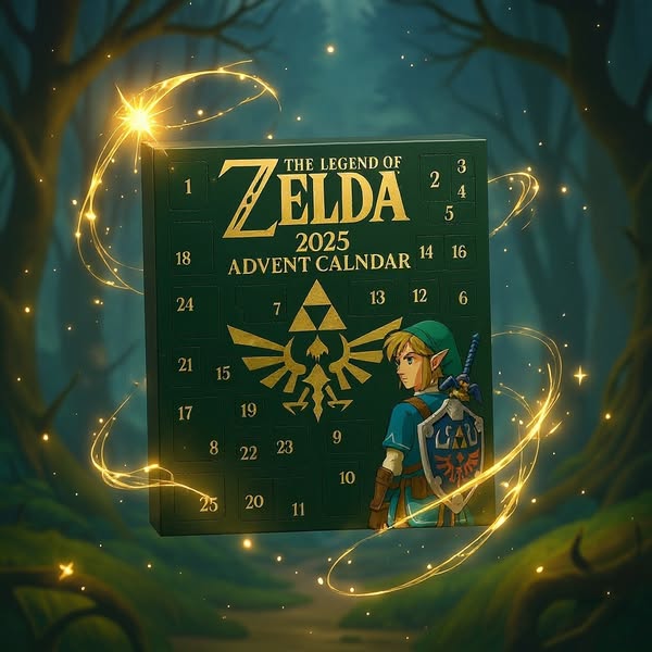 Adventskalender-ornament Legend of Zelda 2025