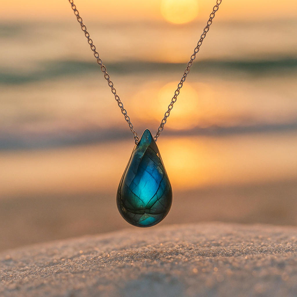 Lagoa Halskæde med Labradorite 