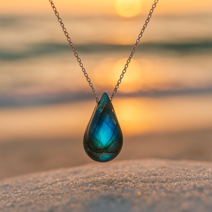 Lagoa Halskæde med Labradorite 