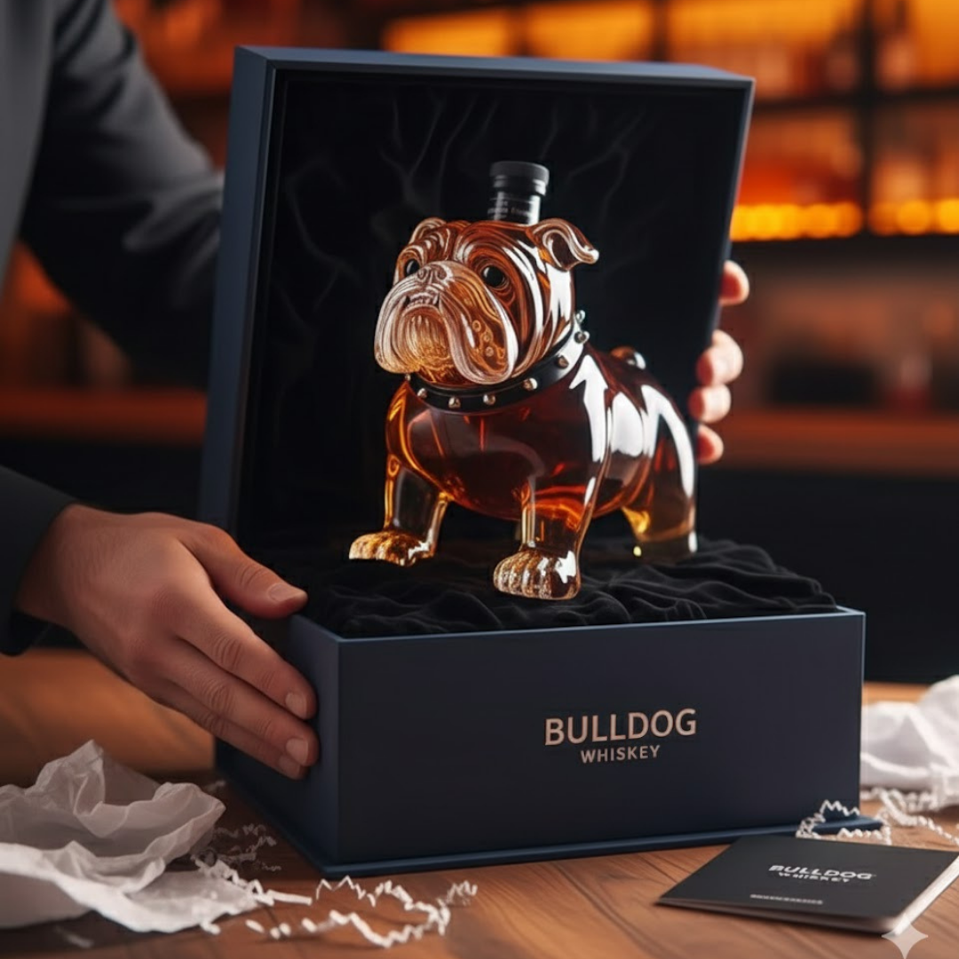 Whiskykarafel - Bulldog Edition