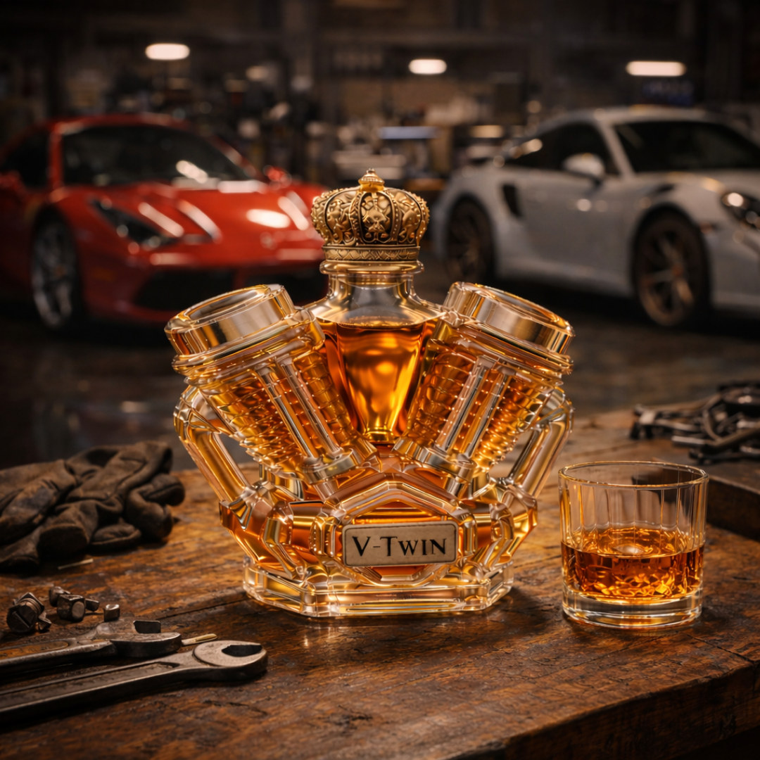 Whiskykarafel - V8 Udgave