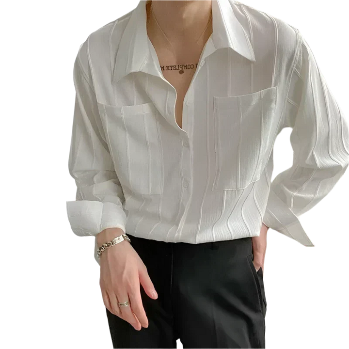 Savrani™ | ST Tropez finribbet bluse