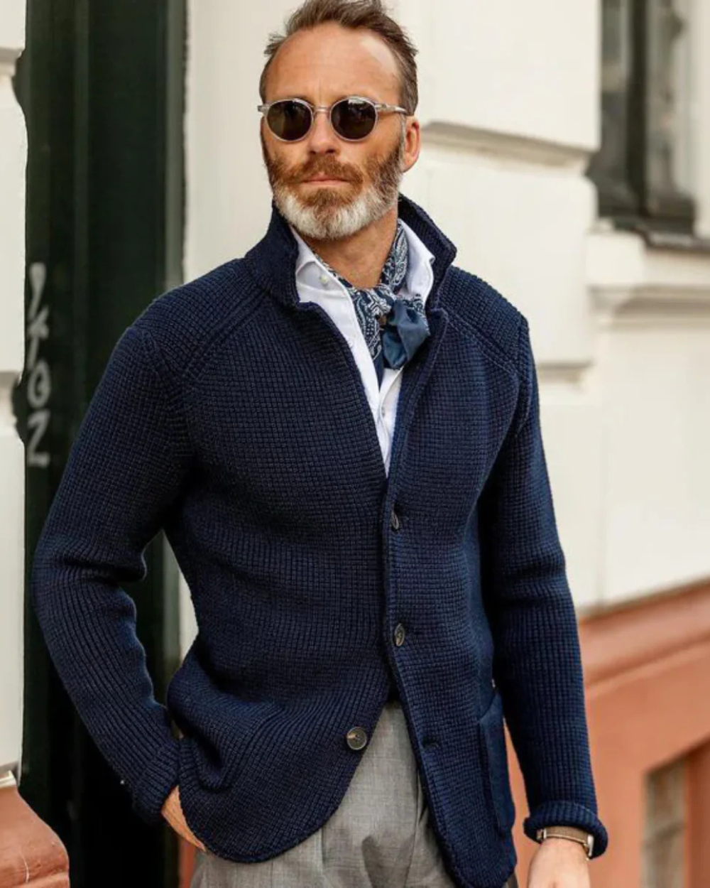 Strikket cardigan