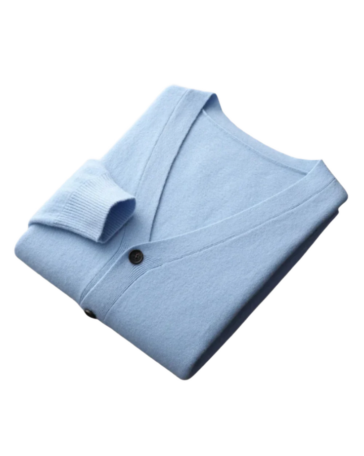 Faunus Merino Uld Strikcardigan