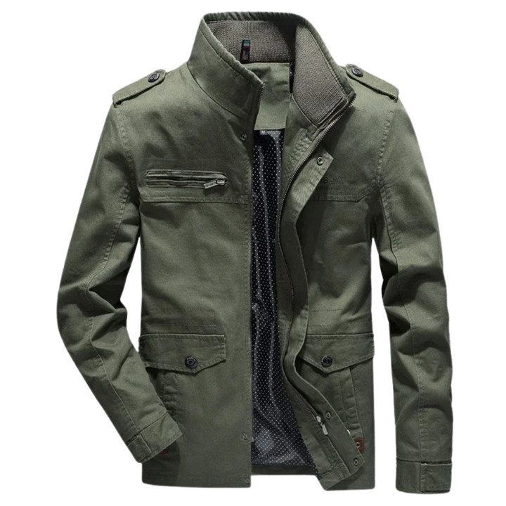 Elegant Bomulds Cargo Jakke