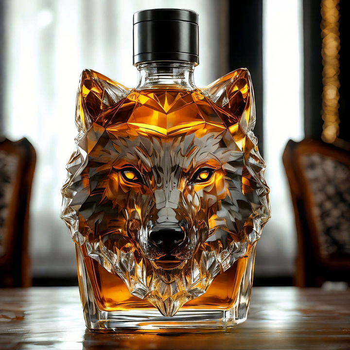 Wolf Whisky Flaske