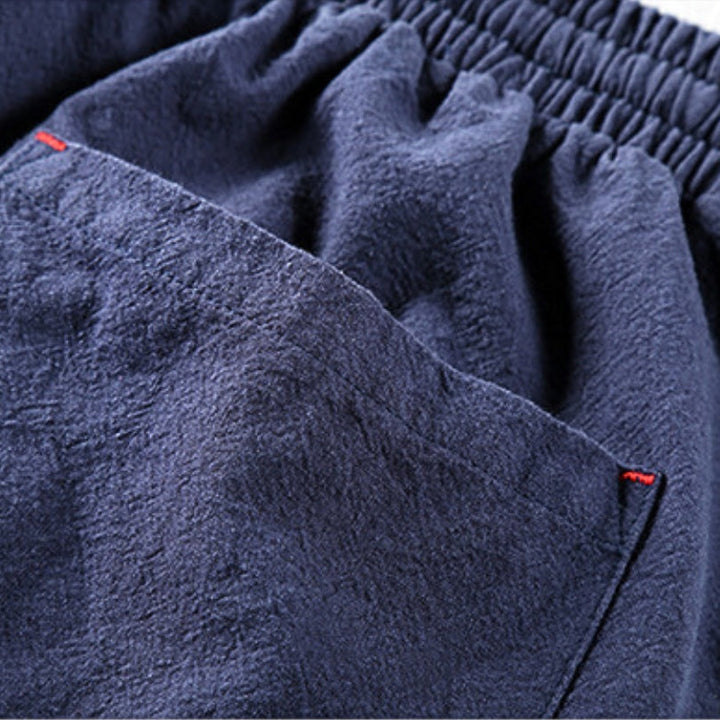 Japansk Stil Bomulds Shorts