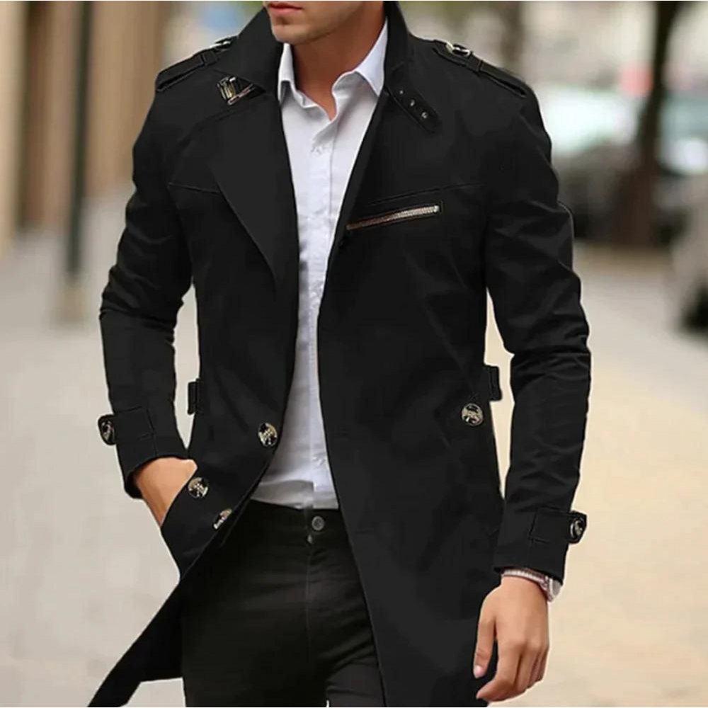 Elegant Herre Trenchcoat