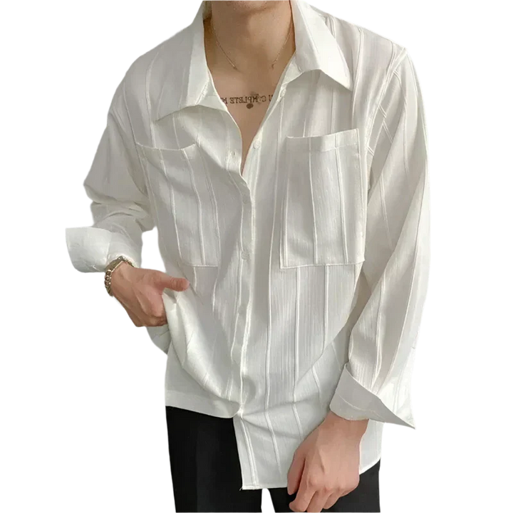 Savrani™ | ST Tropez finribbet bluse