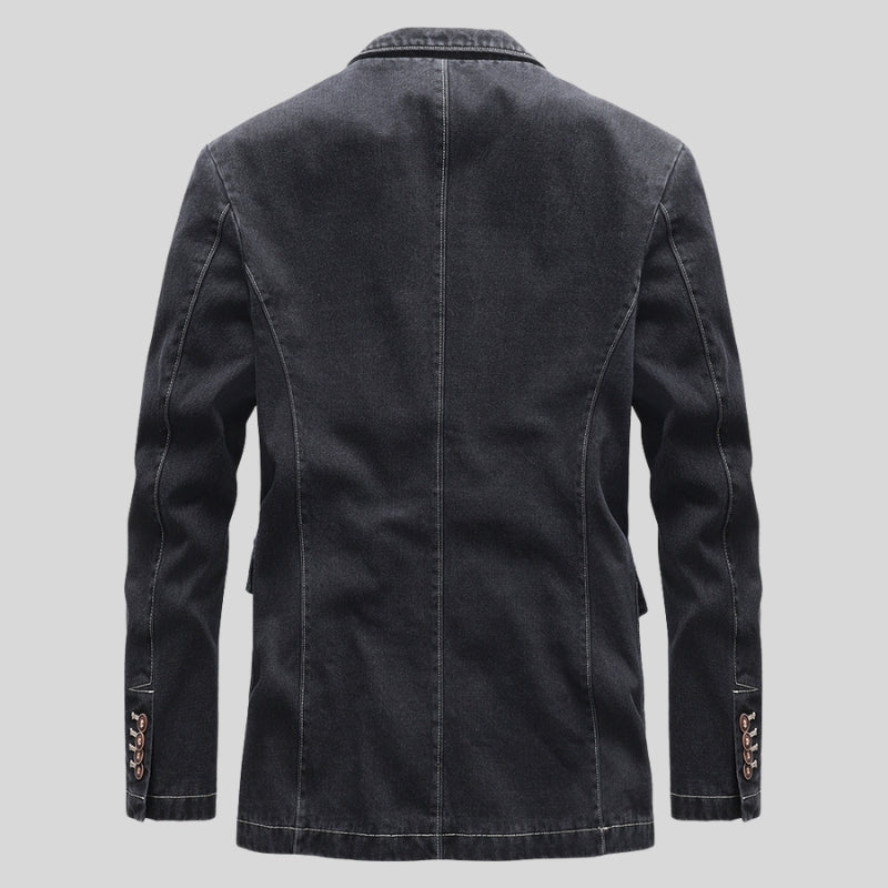 Chic bomuldsblazer
