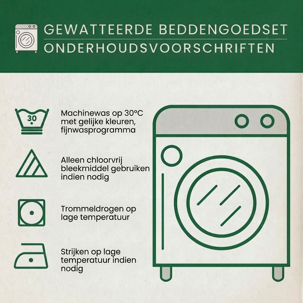 3-delt polstret sengesæt - Glade Gård
