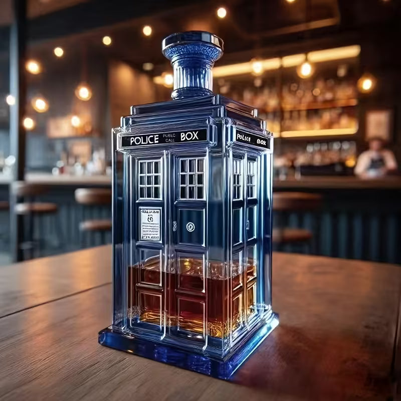 Politibureau Whisky Flaske