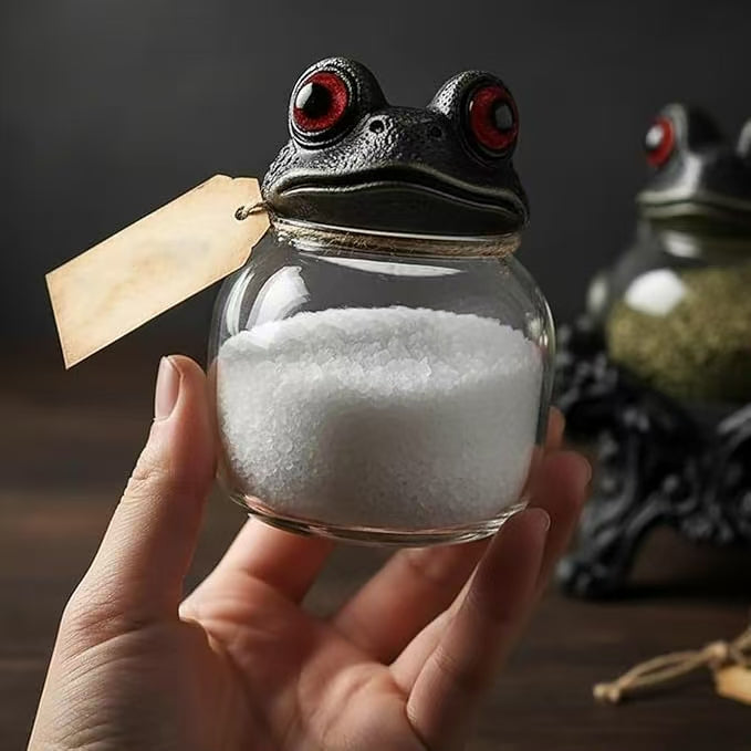 Håndlavede krydderikrukker Witchy Frog Apothecary
