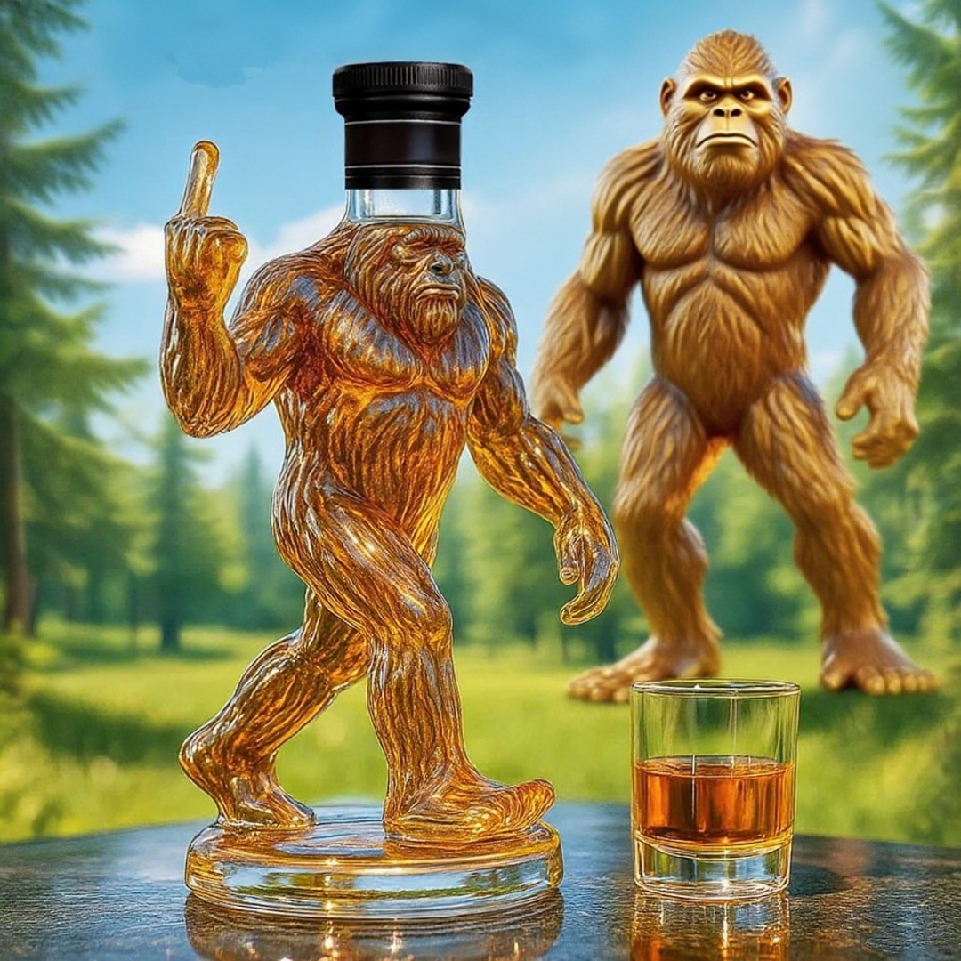 Bigfoot | Sjov Bigfoot whiskyflaske 