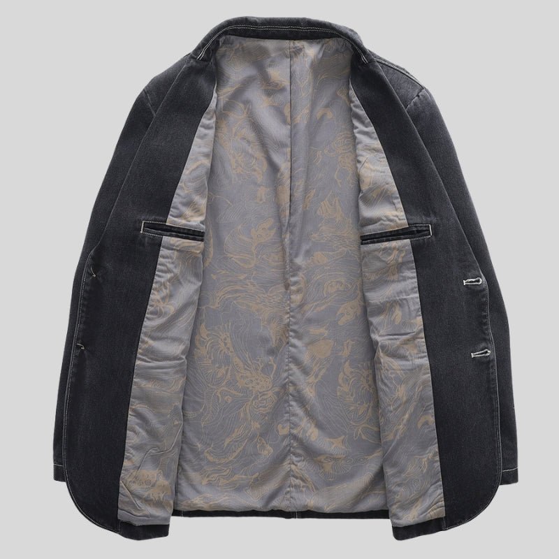 Chic bomuldsblazer