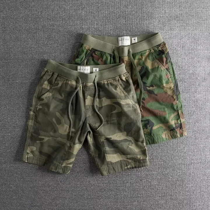 Afslappede Army Shorts