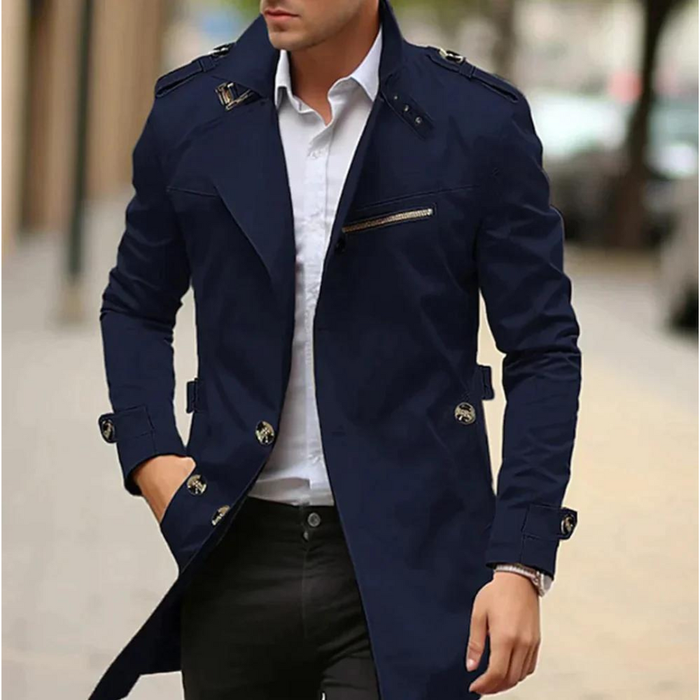 Elegant Herre Trenchcoat
