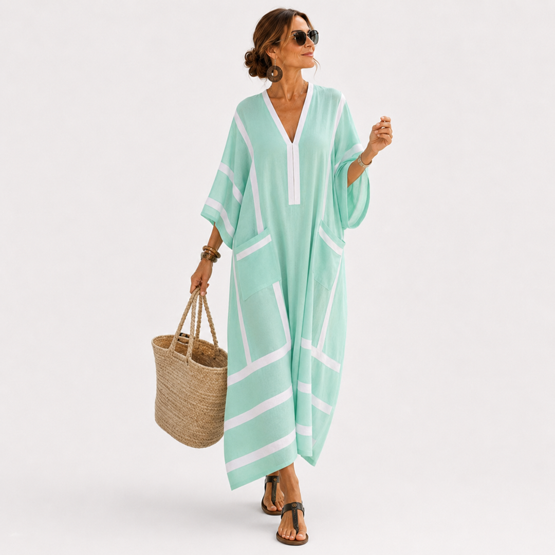 Kaftan Zaira Mintgrøn