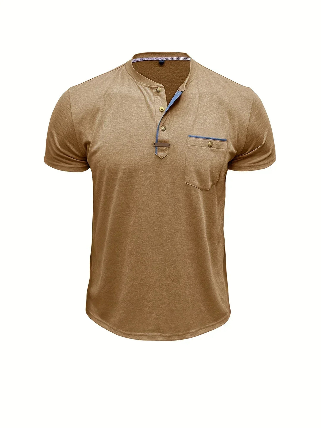 Savrani™ | Elegant T-shirt med rund hals og lomme