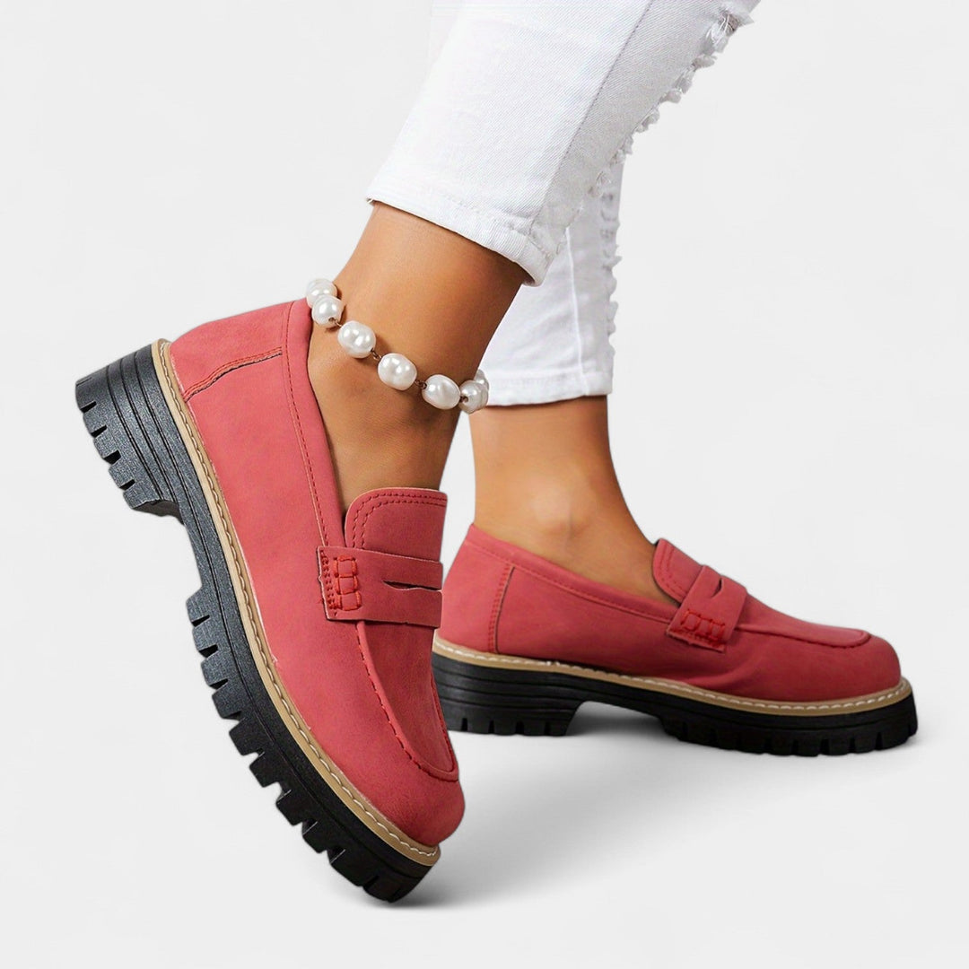 Michaela – Loafers med tykke såler