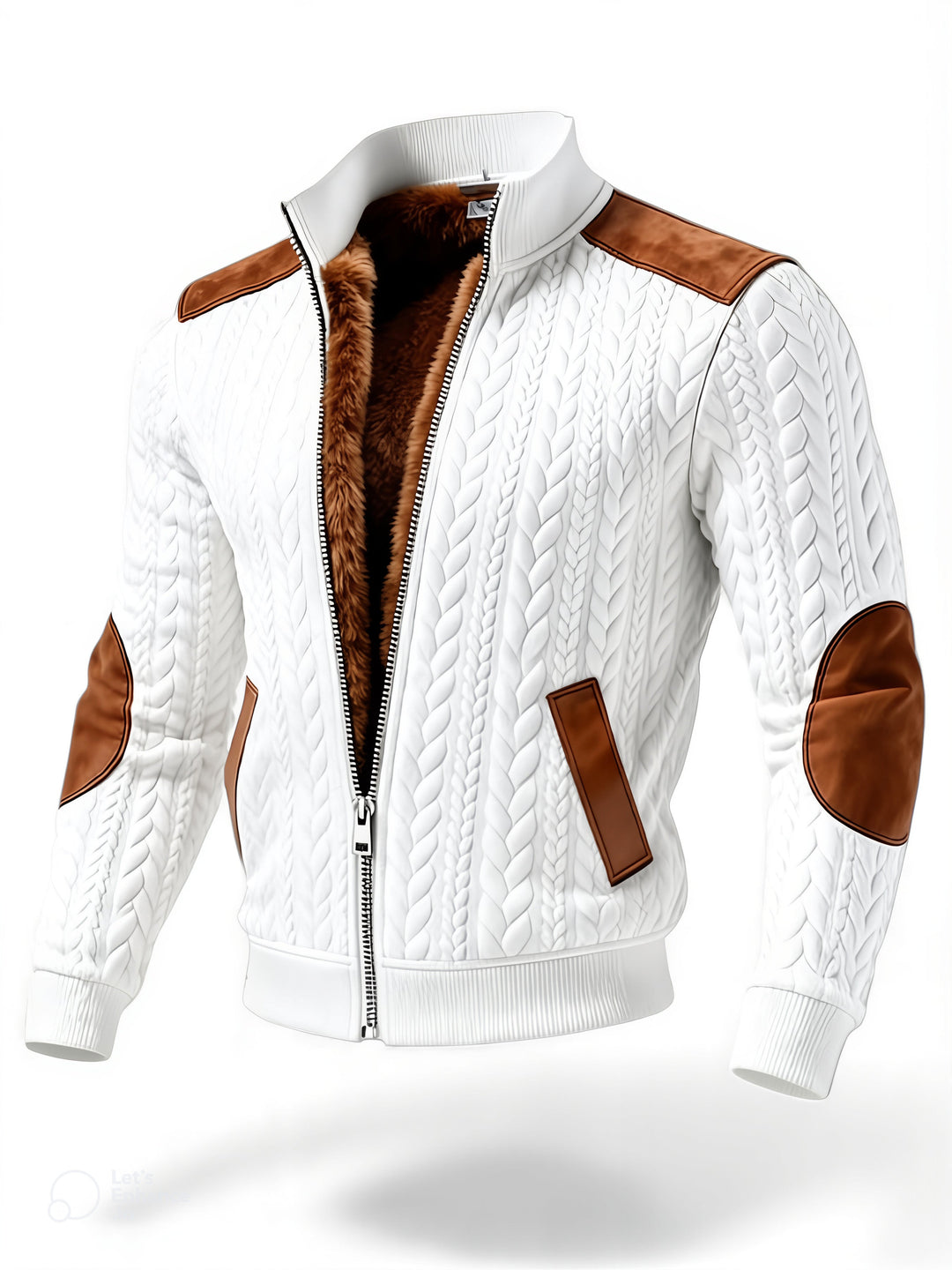 Valdenzo Strikket Jacquard Outdoorjakke
