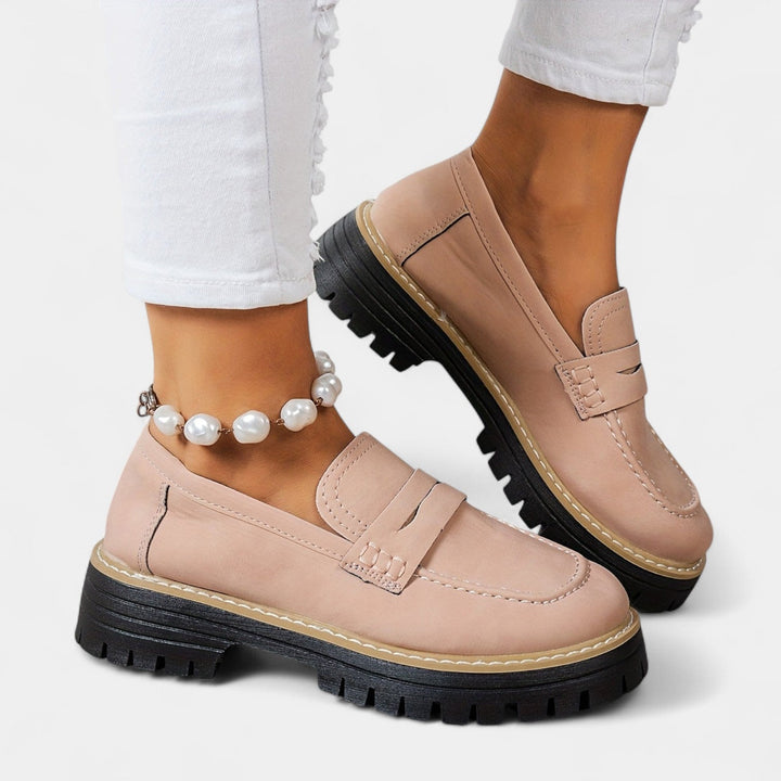Michaela – Loafers med tykke såler