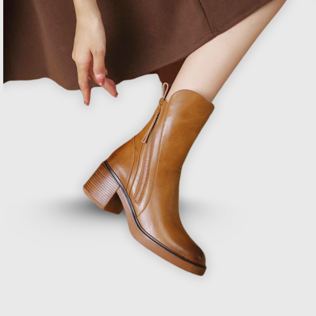 Grazia - Ankelstøvler med hæl