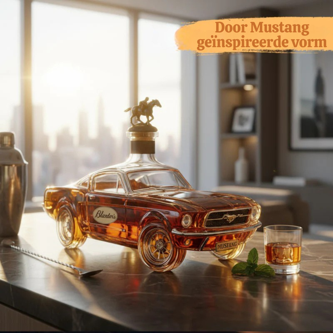 Mustang Whiskyflaske