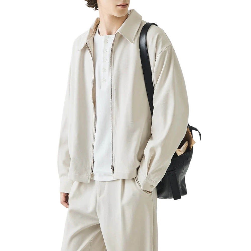 Elegant Zip Jakke