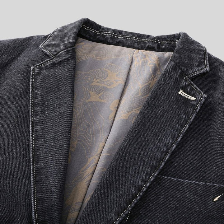 Chic bomuldsblazer