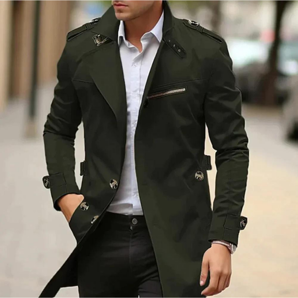 Elegant Herre Trenchcoat