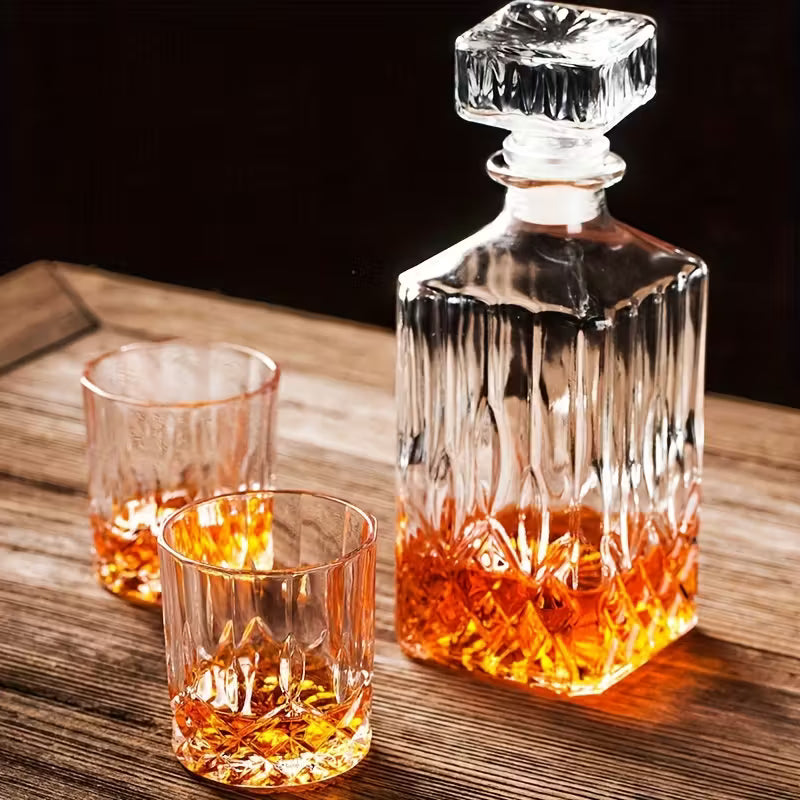 Whiskyglas og Karaffel Sæt
