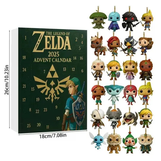 Adventskalender-ornament Legend of Zelda 2025