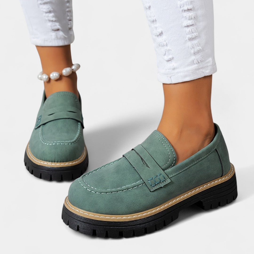 Michaela – Loafers med tykke såler