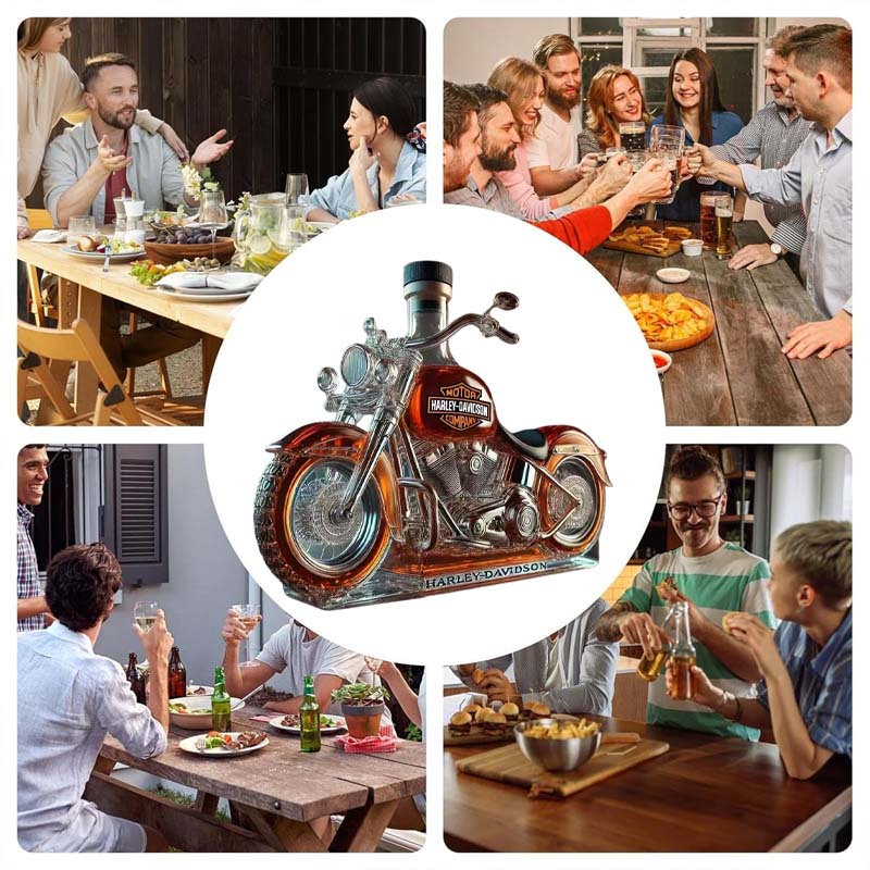Begrænset udgave - Harley Whiskyflaske