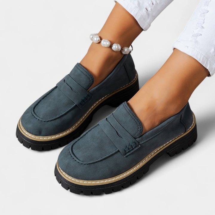 Michaela – Loafers med tykke såler